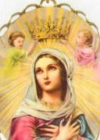 Our Lady we crown you with our Hail Mary's each day!