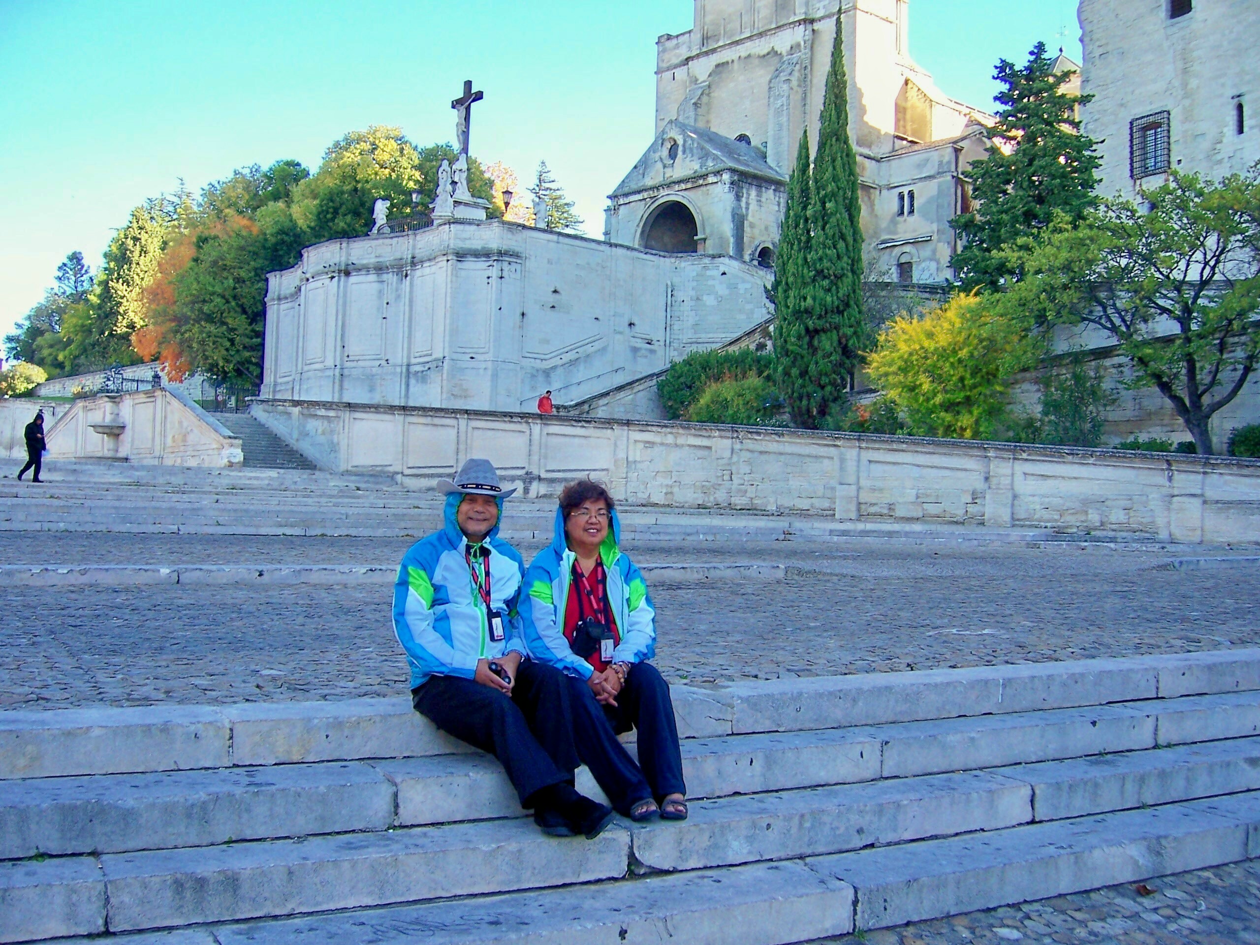 In Lourdes, France!