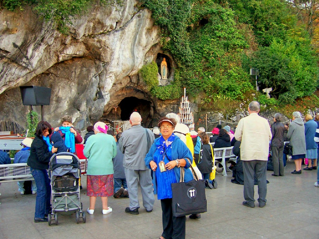 In Lourdes, France!