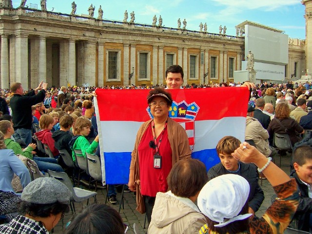 In Lourdes, France!