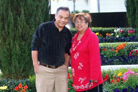 At the Crystal Cathedral after the Glory of Easter show