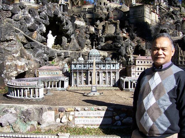 at the Ave Maria grotto, Cullman, Alabama's St. Bernard's Abbey